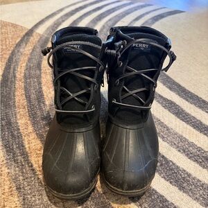 Sperry Black Women's Waterproof Boots